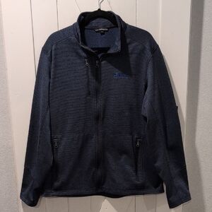 Port Authority Jeep Men's Dark Blue Lightweight Jacket Sweatshirt Size XL